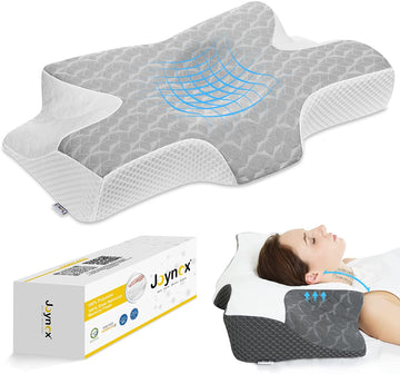 Cervical Memory Foam Contour Pillow for Neck and Shoulder Pain